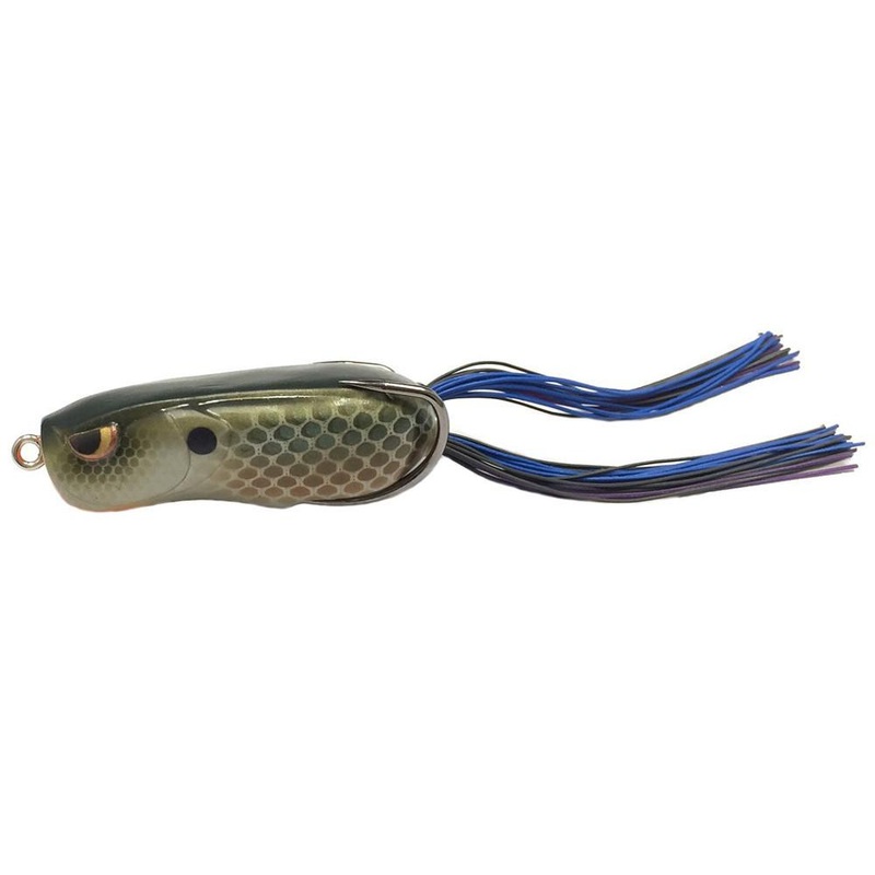 SPRO Dean Rojas Bronzeye Spit Shad Popper 60 Yellow Sparkle