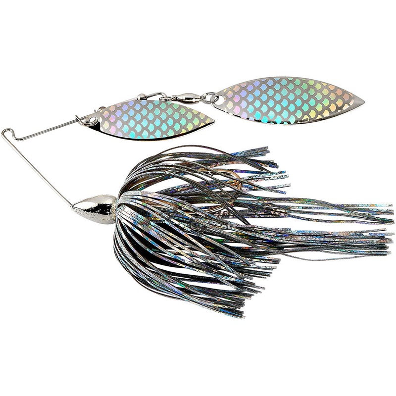 War Eagle Screamin Eagle Nickel Frame Double Willow Spinnerbait – 1/2 oz Aurora 1/2 oz