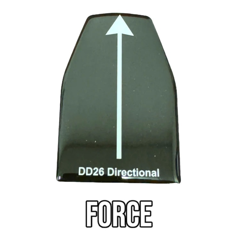 DD26 DIRECTIONAL INDICATOR DECAL Force