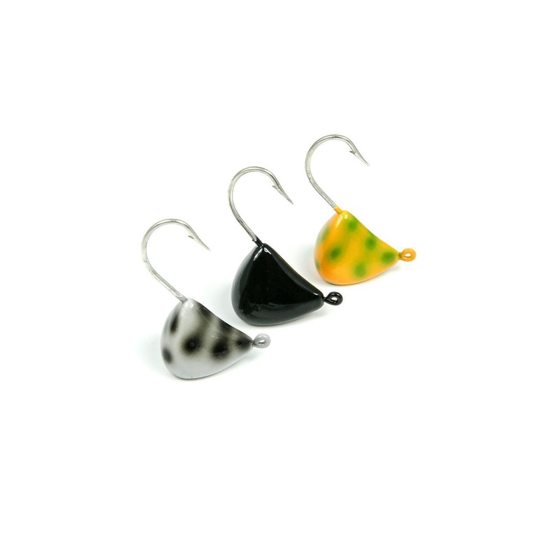 Jigging World Blackfish Candy Jigs Black 3/4 oz