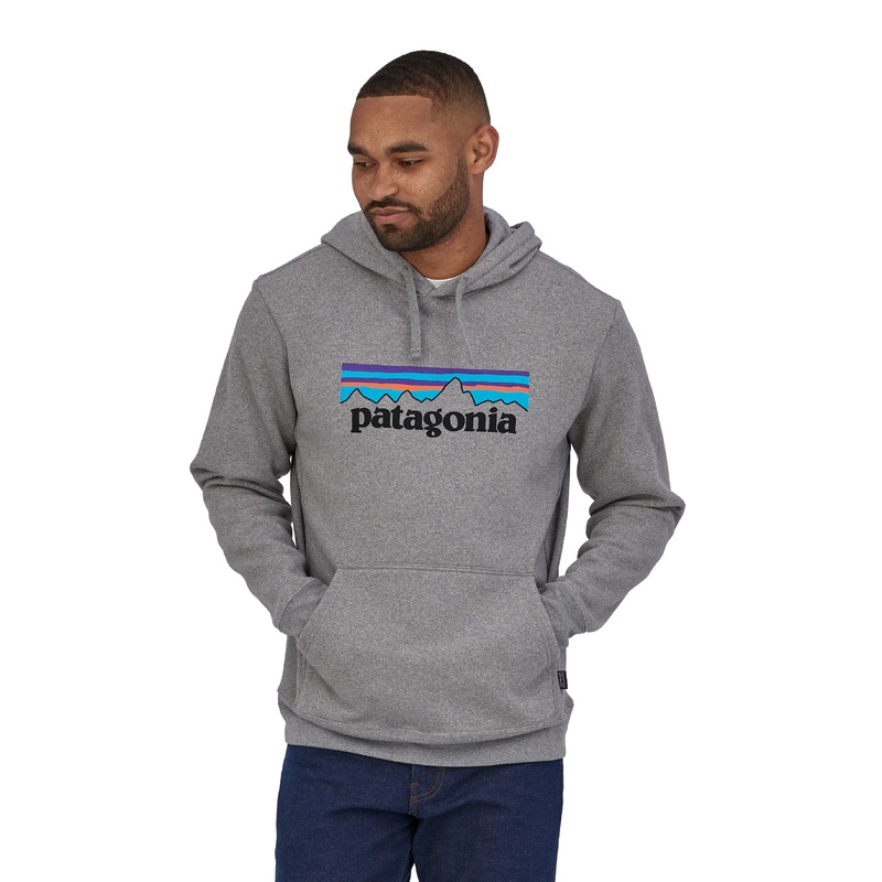 Patagonia P-6 Logo Uprisal Hoody Gravel Heather / GLH XXS