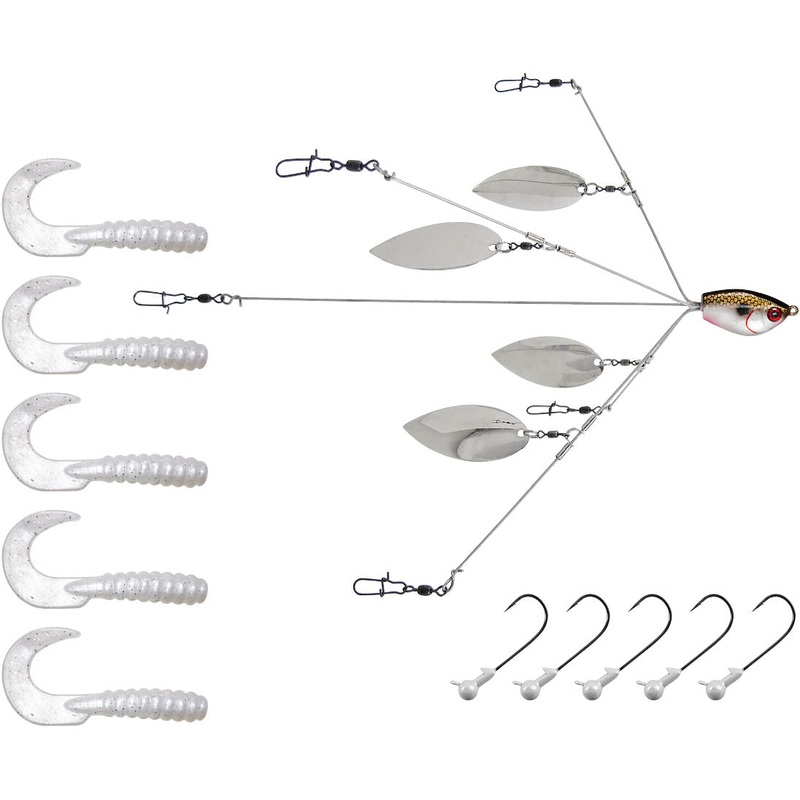 YUMbrella 5-Wire Flash Mob Jr. Kit YUM Yumbrella Ultralight Flash Mob 5 Wire Tennessee Shad