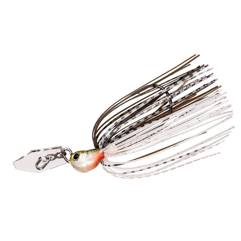 Z-MAN CHATTERBAIT JACK HAMMER STEALTHBLADE Bhite Delight 3/8 OZ