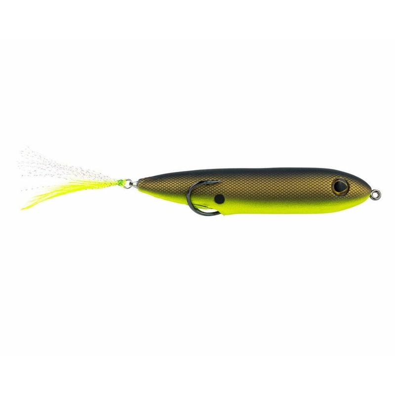 American Baitworks Zoo Pup 1/2oz Topwater Spook Chartreuse Shad