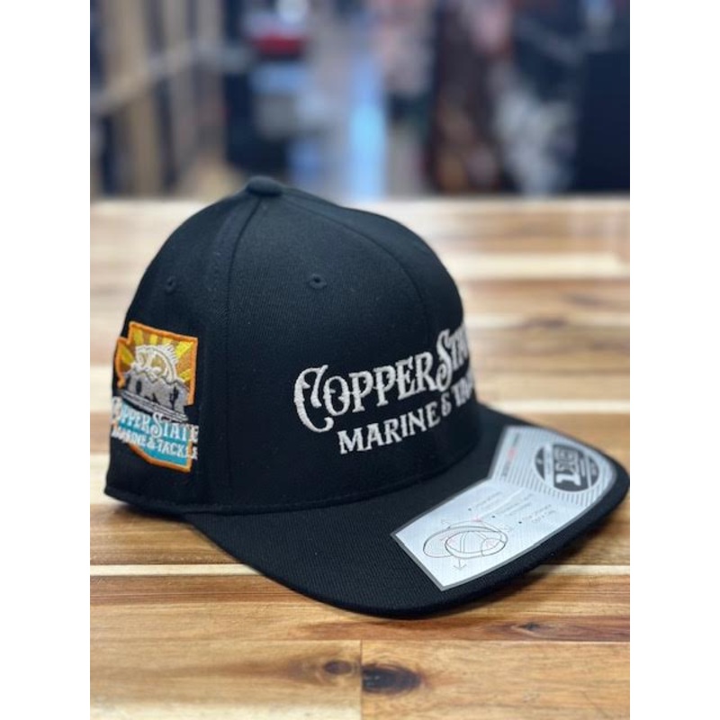 COPPERSTATE MARINE & TACKLE SIDE PATCH HATS Black – Flexfit
