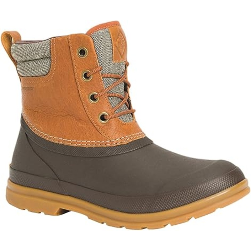 Muck ODLW-902 Women’s Originals Duck Lace Tan/Dark Brown Size 11