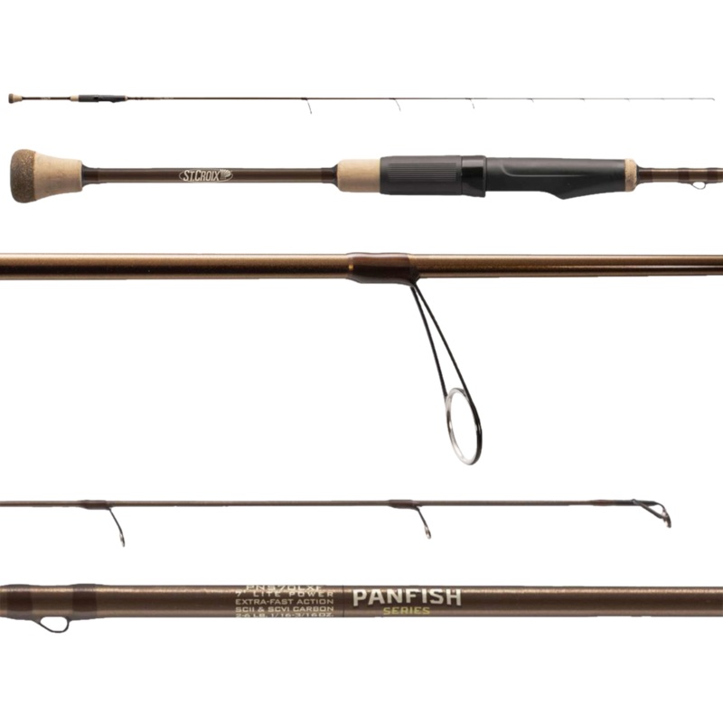 Panfish Series Spinning Rod 8′ L MF 2pc