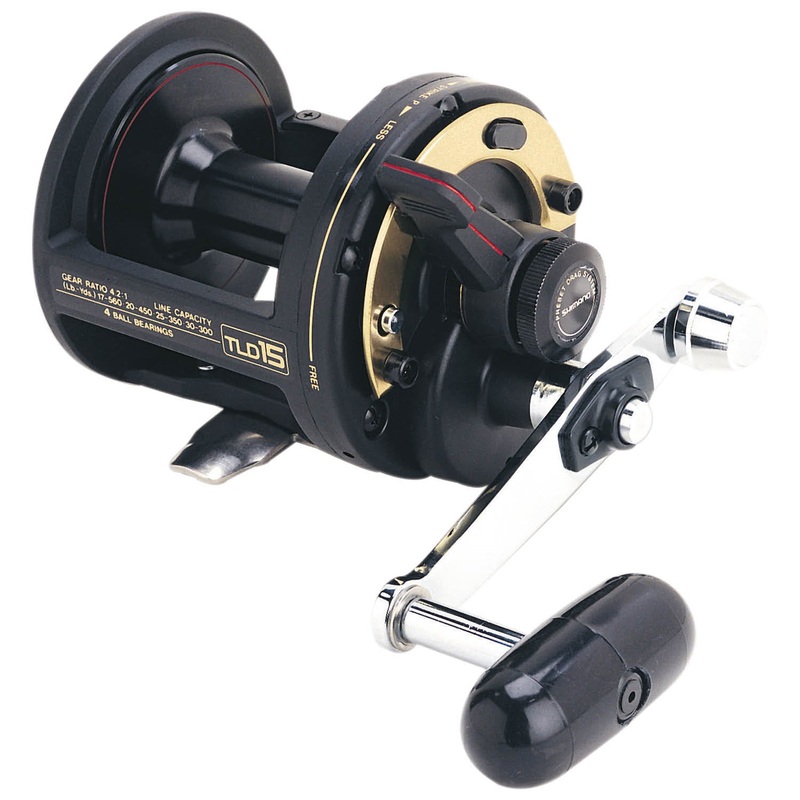 Shimano TLD Triton 1-Speed Lever Drag Conventional Reels TLD15