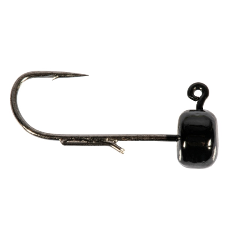 Z-Man Micro Finesse Shroomz Jig Head (5 Pk) 1/30 oz Black*