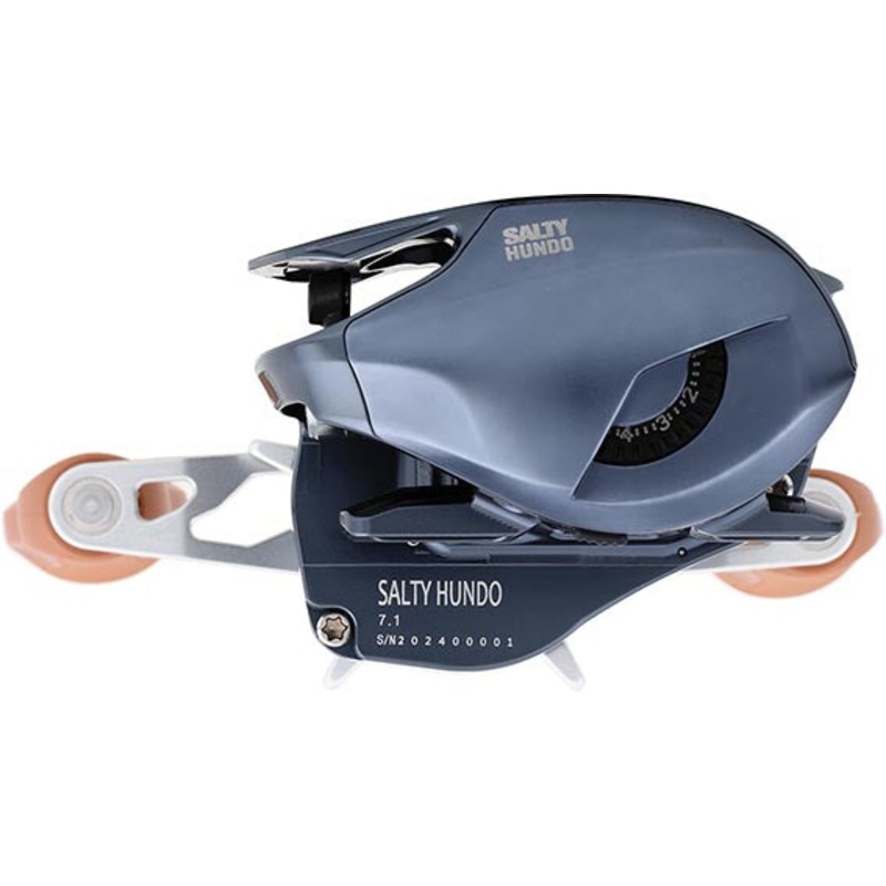 Bates Fishing Co. Salty Hundo 100 Baitcasting Reel BRSHLH711GM