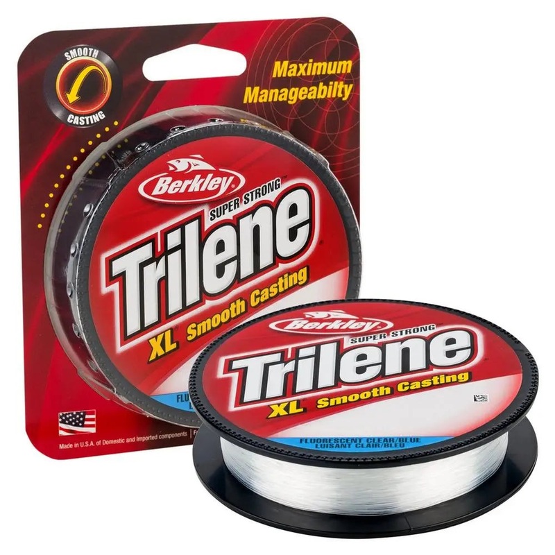 Berkley Trilene XL Filler Spools “Fluoroscent Clear Blue” 4lb (330 yd)