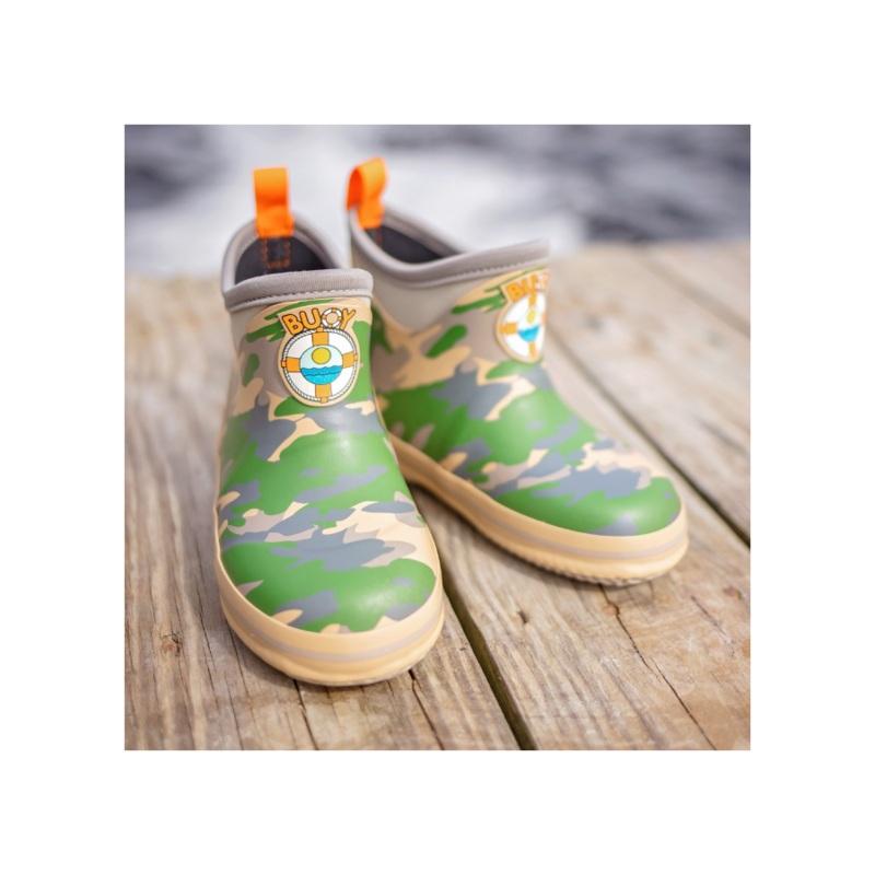 BUOY BOOTS KIDS ANKLE BOOTS CAMO 2
