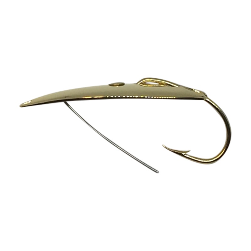 Gold Gator Weedless Spoon 1/4 oz.