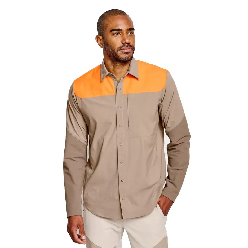 Orvis M’s Pro Upland Brush Shirt Blaze/Brindle S