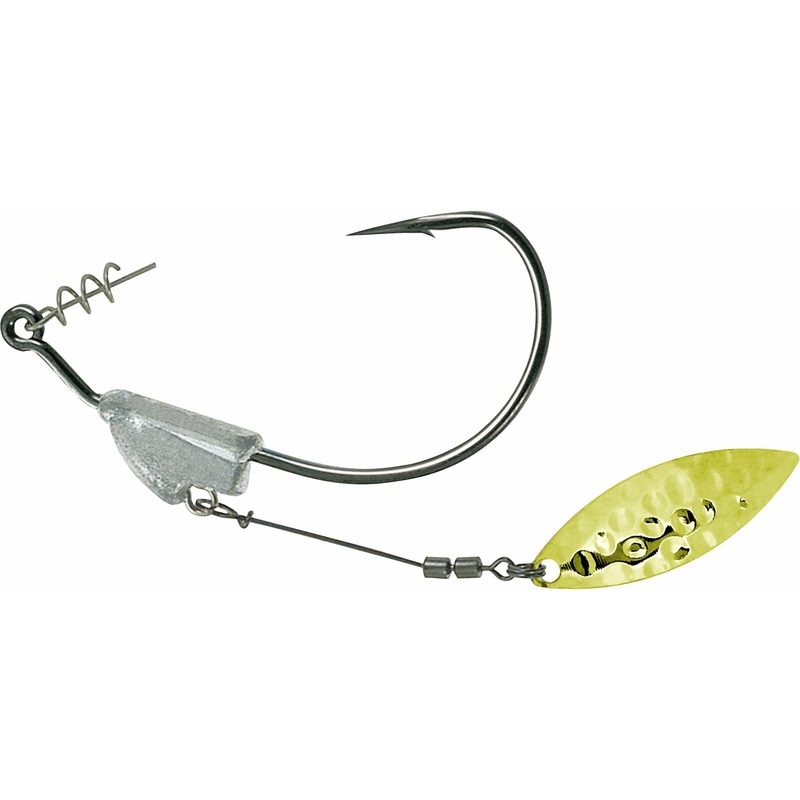 OWNER FLASHY SWIMMER – GOLD WILLOWLEAF 1/8 oz 1/0 Hook