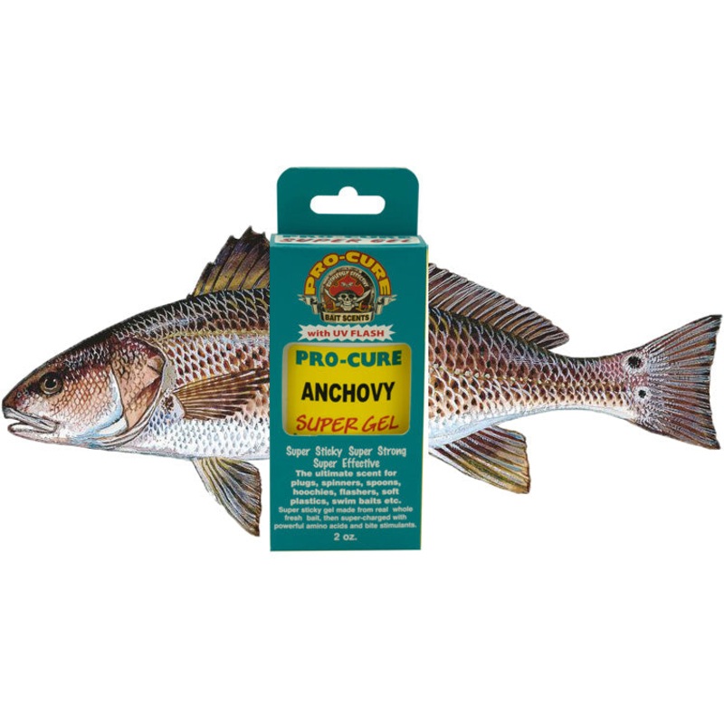 Pro-Cure Inshore Super Gel Scents 2 oz Anchovy