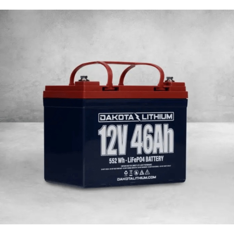 DAKOTA 12V 46AH LITHIUM U1 LIFEPO4 BATTERY