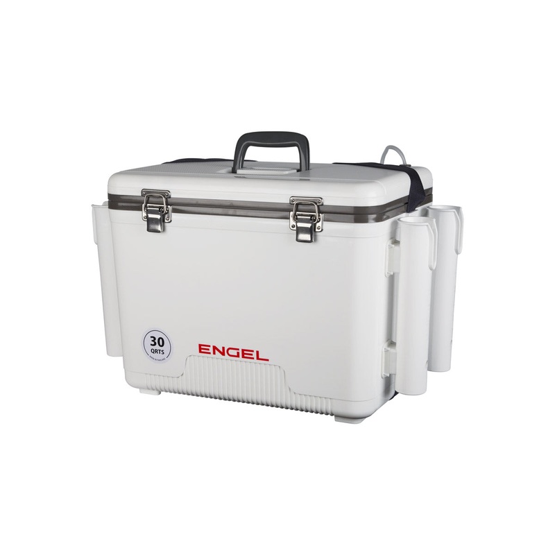 Engel 30QT Live Bait Dry Box/Cooler w/ Rod Holders