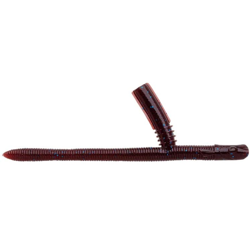 Nories 4 Inch Sankaku T-San Neko Rig Worm – 9 Pack Bluegill