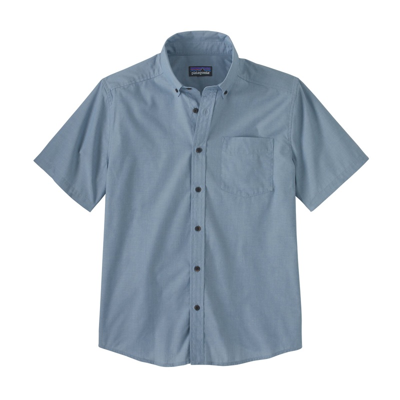 Patagonia M’s Daily Shirt Chambray: Pigeon Blue / CYPI XS