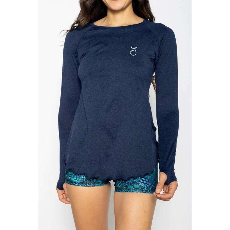 REEL SKIPPER TAHITIAN SUMMER COLLECTION FLOWY PERFORMANCE TOP PALM XL