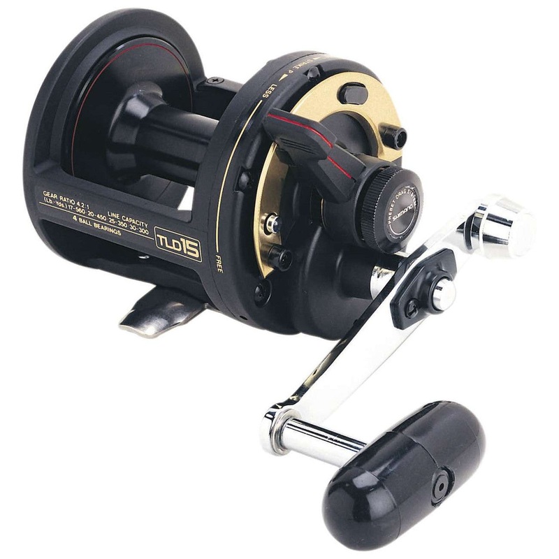 SHIMANO TLD-15 TRITON LEVER REEL TLD-15 – 4.0:1 – RIGHT HANDED