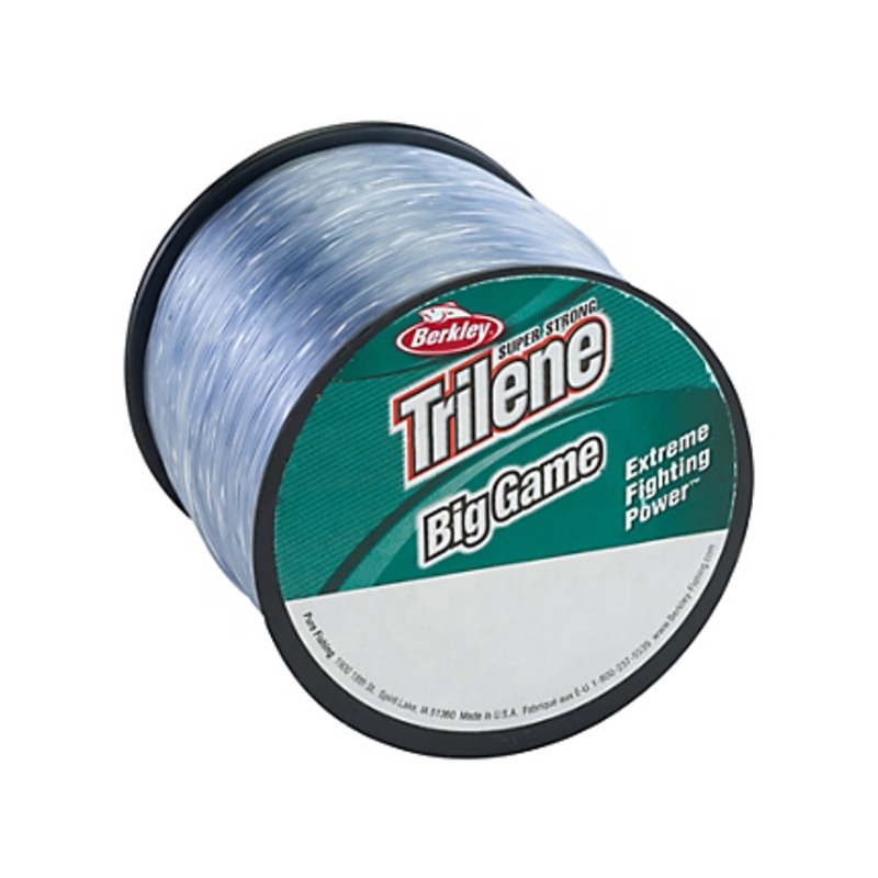 Berkley Trilene Big Game Monofilament Line Steel Blue Quarter Pound Spools 10 pound – 1500 yards