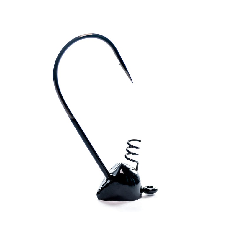 BIZZ BAITS STRAIGHT UP MAG HEAD Black 3/8