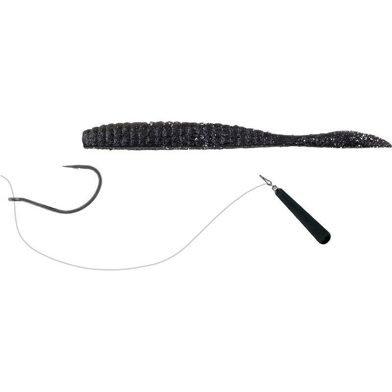 DropShottin’ Ultimate Combo Kit w/Hooks & Weights Black 3/16 oz – 5 pack