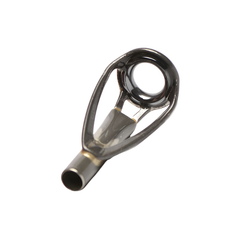 Fuji KG Arowana Spin/Cast Tip-Tops – SiC Black Titanium 4.5 4.0 (~1.6mm)