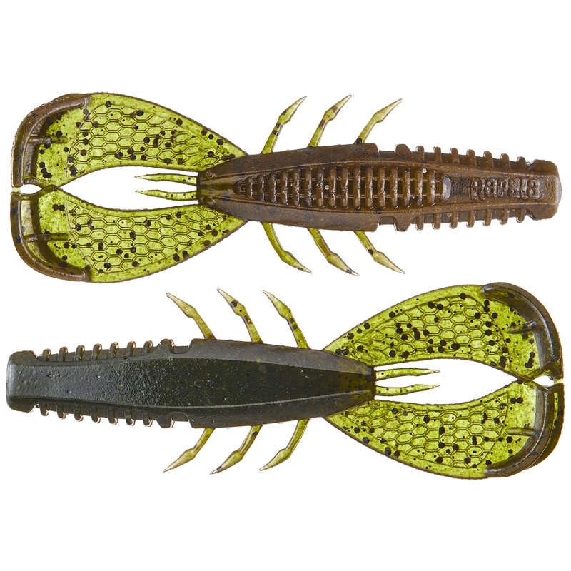 Rapala Crush City Cleanup Craw 3.5 Green Pumpkin Watermelon
