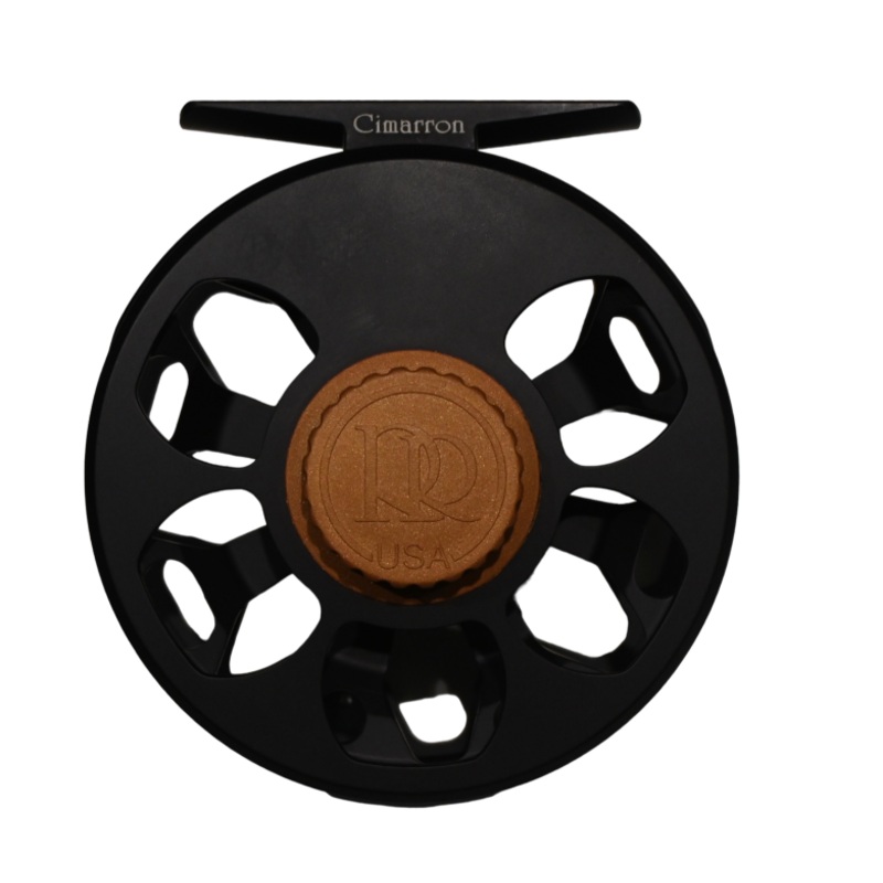 Ross Cimarron Fly Reel – Made in USA Matte Black 4/5WT