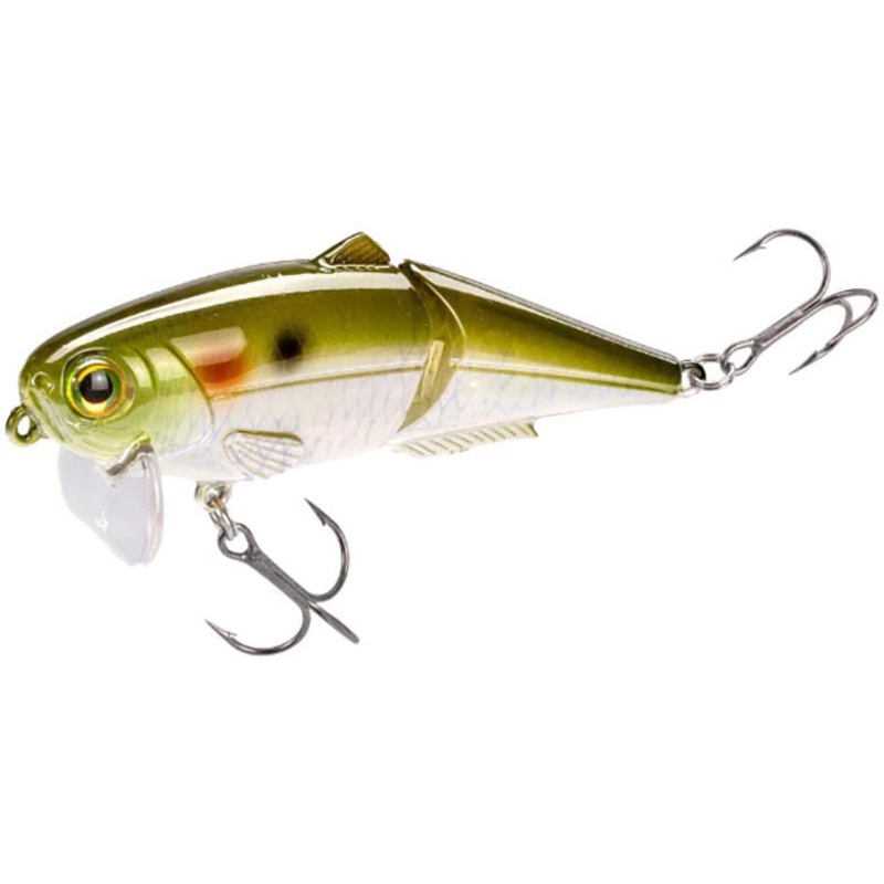 Strike King Wake Shad 2.0 Jointed Wakebait – 4 Inch Ghost Herring