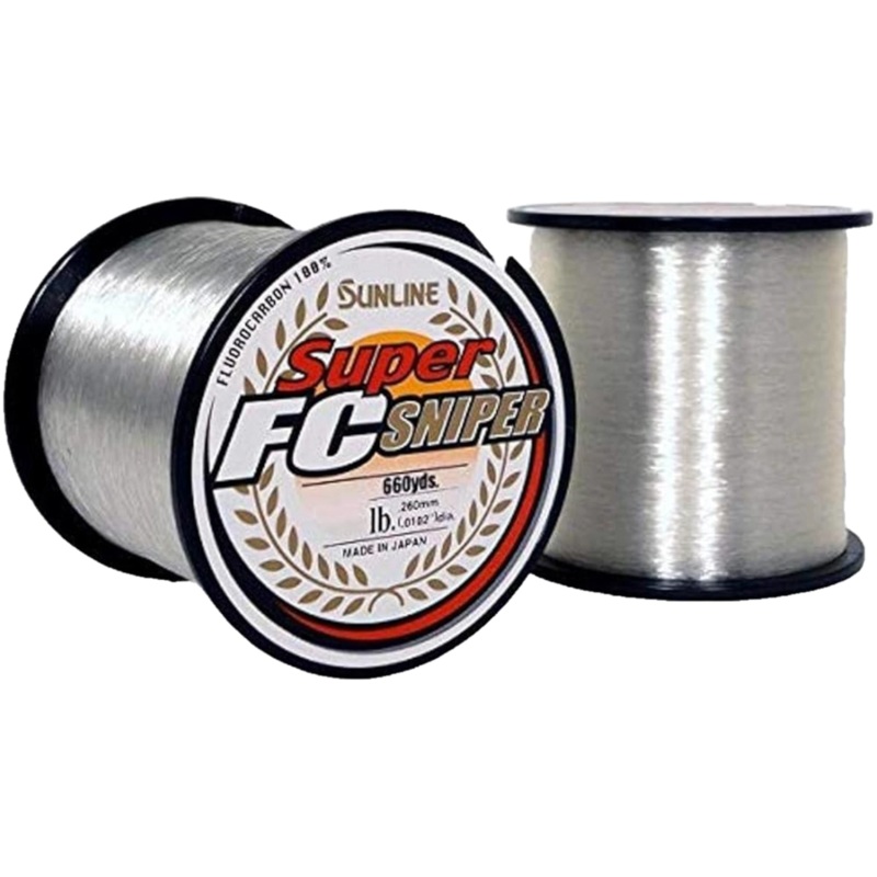 Sunline Super FC Sniper Fluorocarbon Line 20lb, 660yd Clear