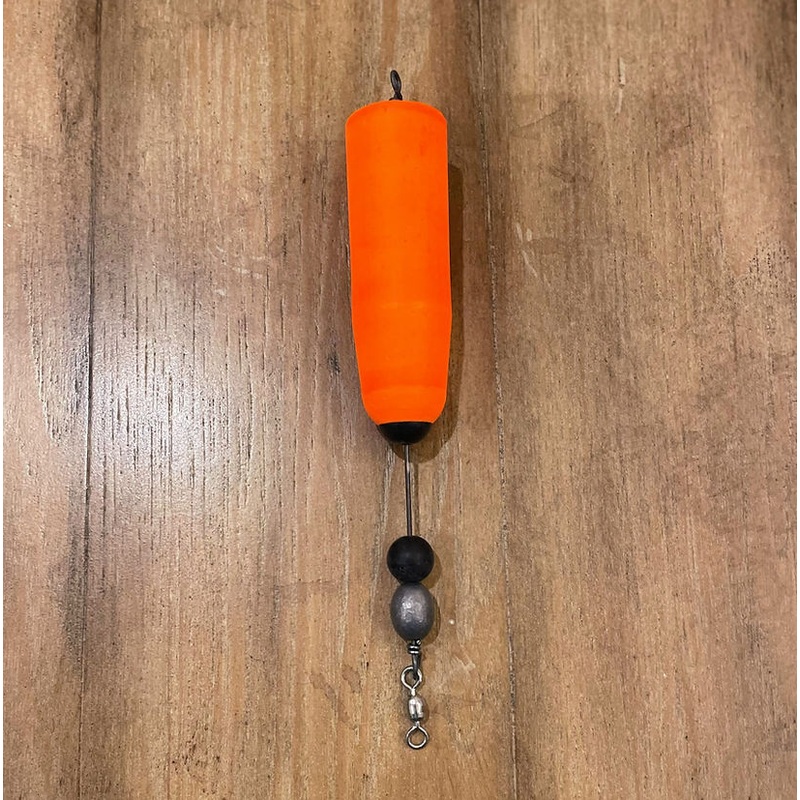 Four Horseman Bull Red Pro Popping Cork Orange