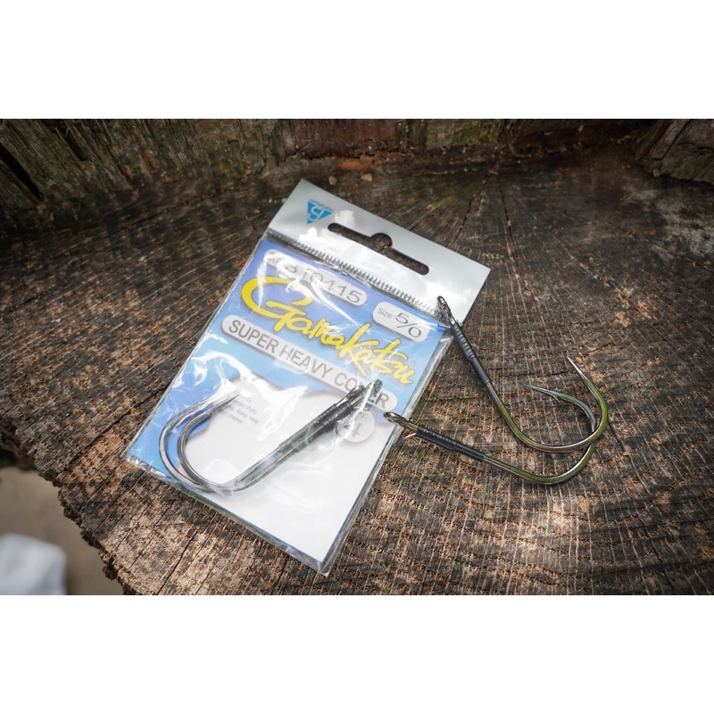 Gamakatsu Super Heavy Cover Worm Hook (4 Pk) 3/0