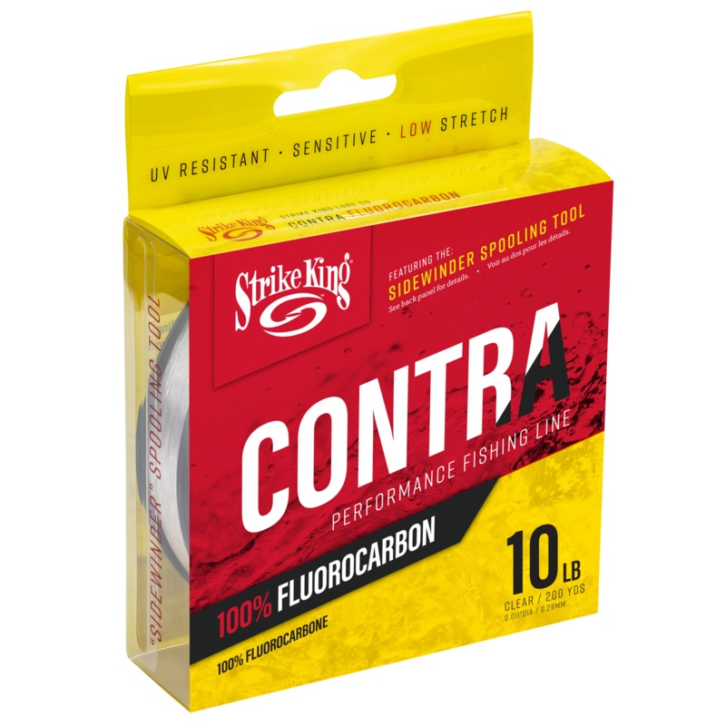 Strike King Contra Fluorocarbon 200 Yards 6 pound