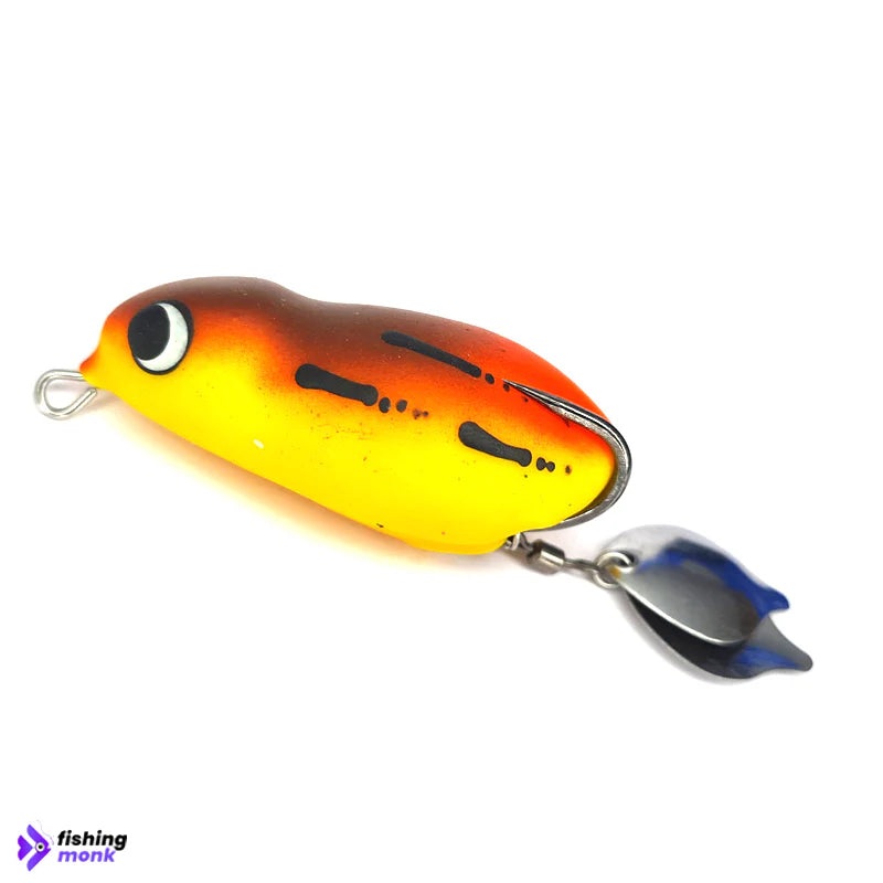 Bravvo Poison Frog Lure | 6cm | 1415g Brown and Orange