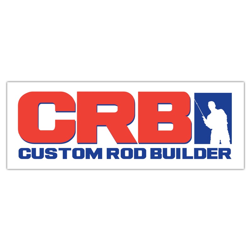 CRB Custom Rod Builder Sticker