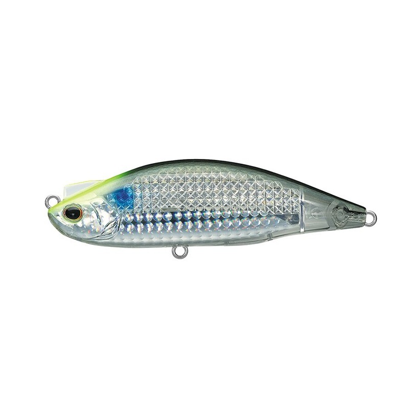 Daiwa Lazy FA Shad 100S Sinking Twitchbaits Chartreuse Head Sardine