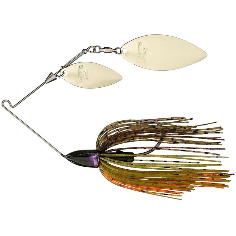 Keitech Tee-Bone Double Willow Spinnerbait – 3/8 oz Alewife 3/8 oz