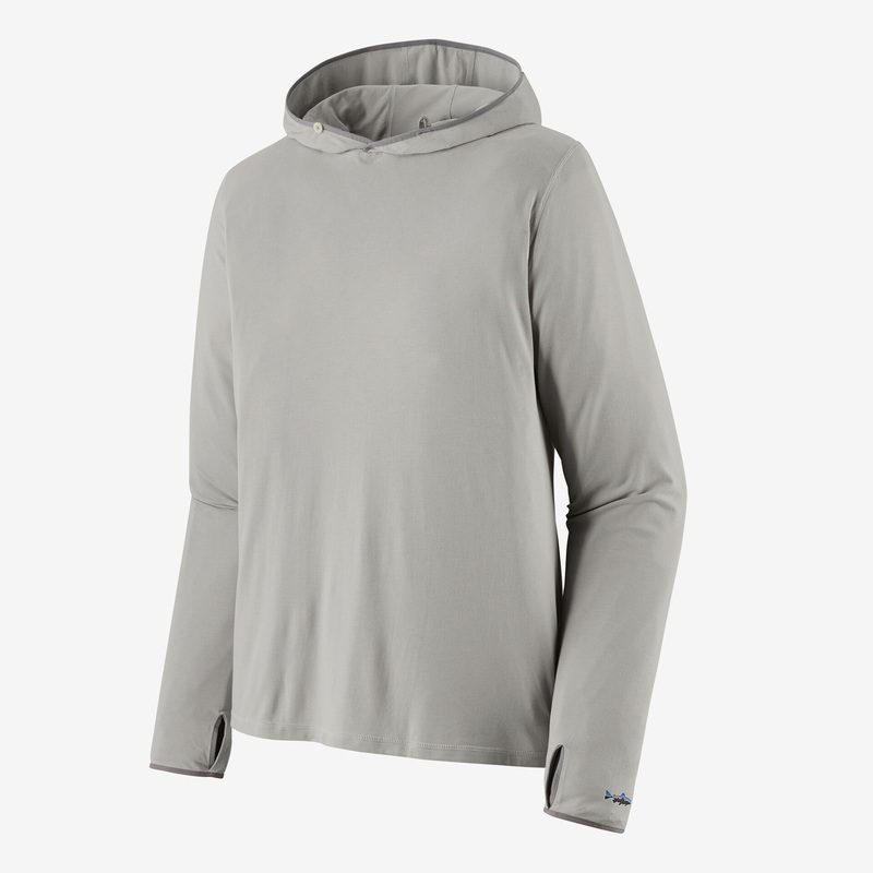 Patagonia – Men’s Tropic Comfort Natural Sun Hoody Tailored Grey M