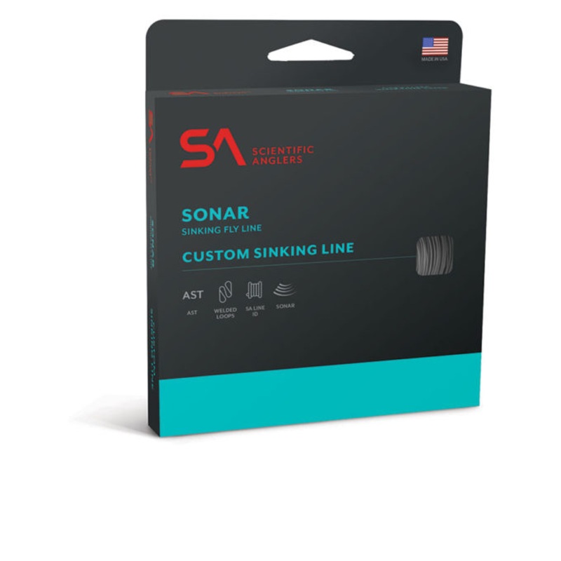 SA SONAR MUSKY 350 GRAIN/9-10 WT  – INT/S5 GREEN / CHARCOAL