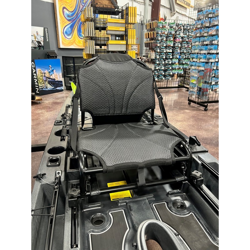 Seat Assembly, Tall, Black Pad w/ Slider feet and drawer- MAX 10 and Max 12