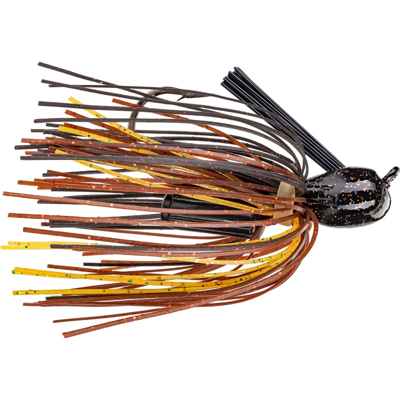 Strike King Premier Pro Model Jig Black Blue Accent 3/8 oz