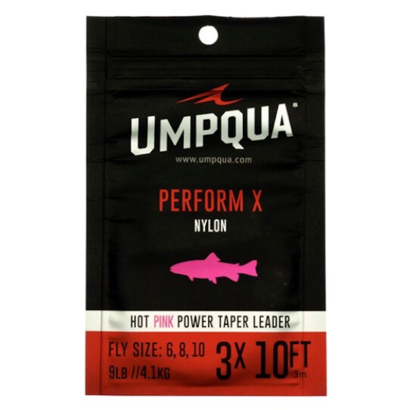 Umpqua Perform X Hot Power Taper 10′ Leader 3X