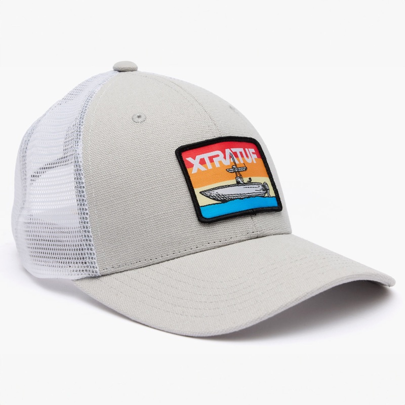 Xtratuf GWP Trucker Hat Light Gray