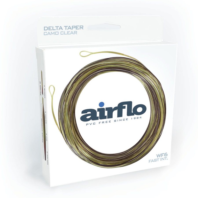 Airflo Delta Taper Camo Clear Fly Line Clear Camo WF5F