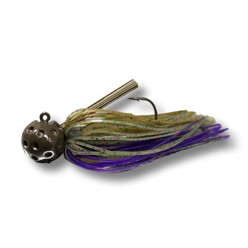 Cumberland Pro Buckshot Football Jig 1/2 oz Black and Blue