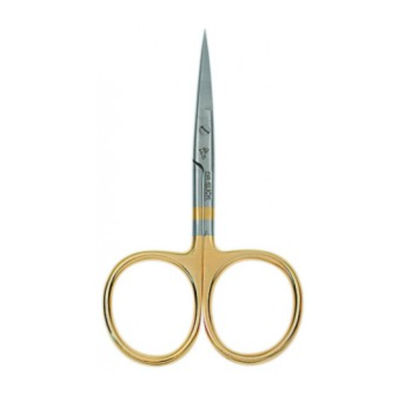 Dr Slick All Purpose Scissors 4″ Gold Loops Straight